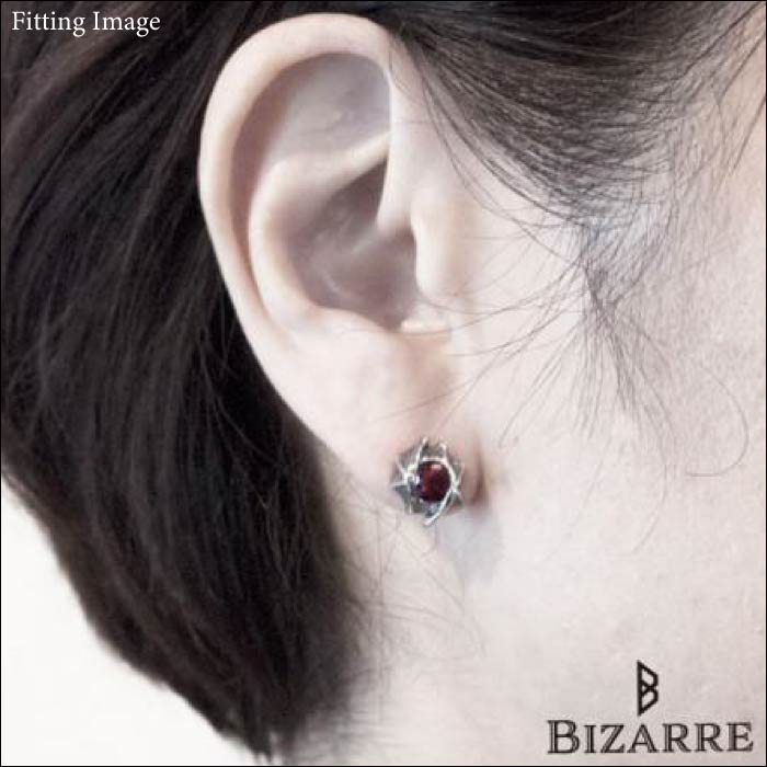 [Bizarre] SPJ059 Devil Silver Pierced Earring 2nd