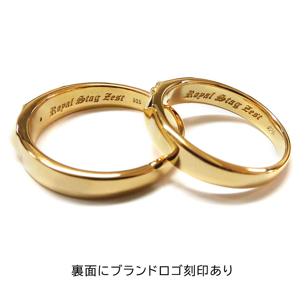 Royal Stag Zest ロイヤルスタッグゼスト】SR26-008 スタッズクロスリング w/Dia
