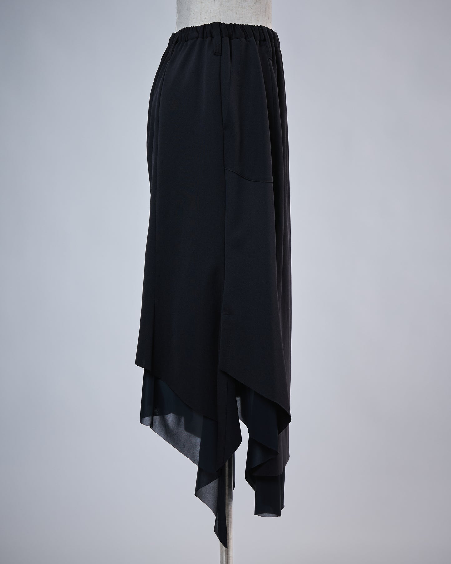Pre-order [THE ONENESS] OI-OSKT11-901 Layered Flare Skirt