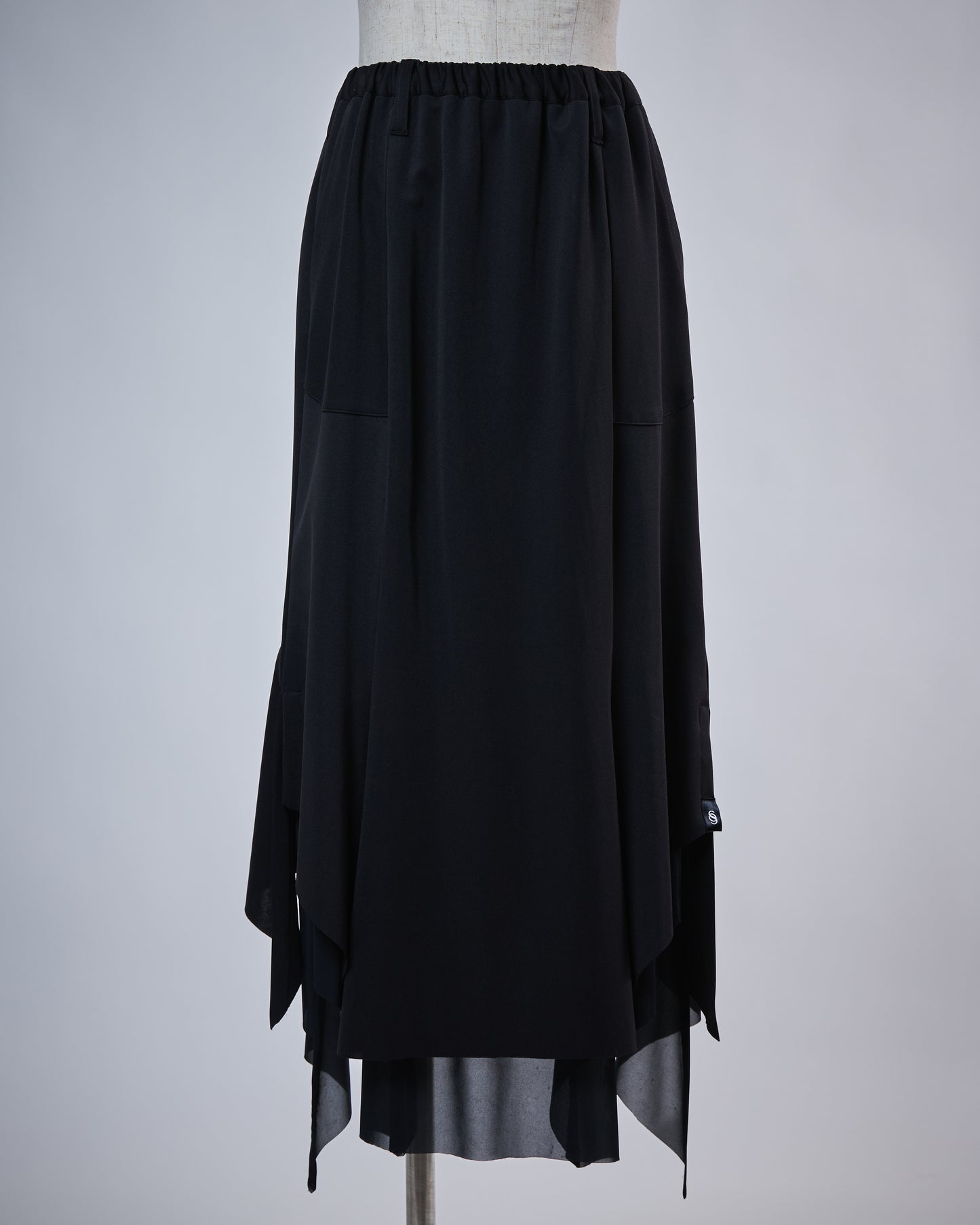 Pre-order [THE ONENESS] OI-OSKT11-901 Layered Flare Skirt