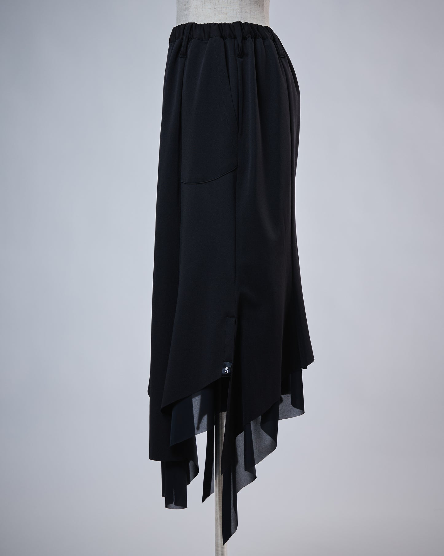 Pre-order [THE ONENESS] OI-OSKT11-901 Layered Flare Skirt