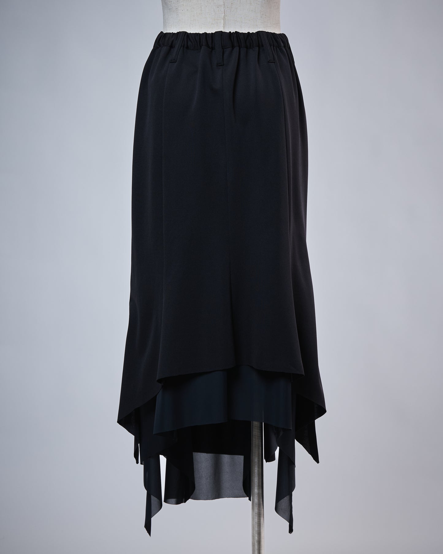 Pre-order [THE ONENESS] OI-OSKT11-901 Layered Flare Skirt