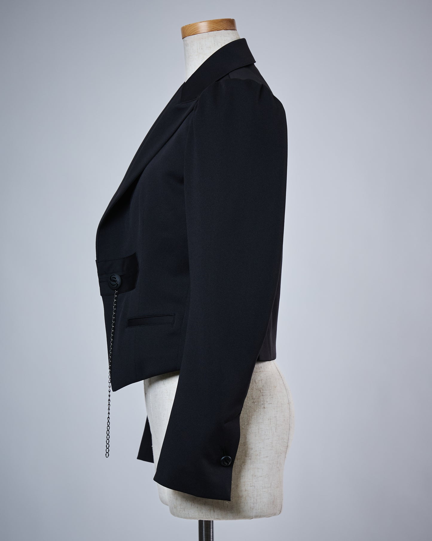 Pre-order [THE ONENESS] OI-OFJ03-901 Peeled Short Jacket