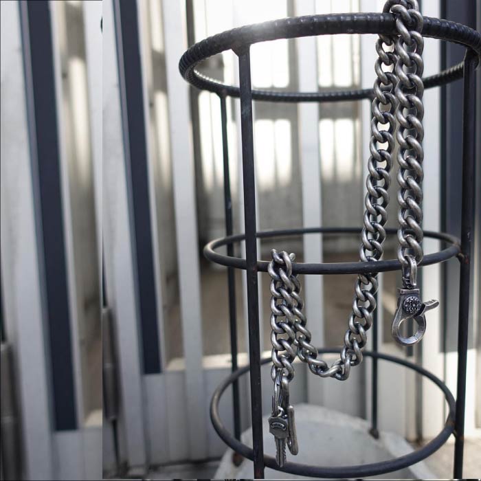 【DEAL DESIGN ディールデザイン】391624 ダブルKGクリップウォレットチェーン