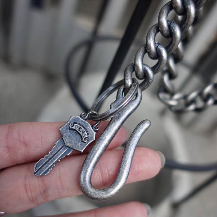 【DEAL DESIGN ディールデザイン】391624 ダブルKGクリップウォレットチェーン