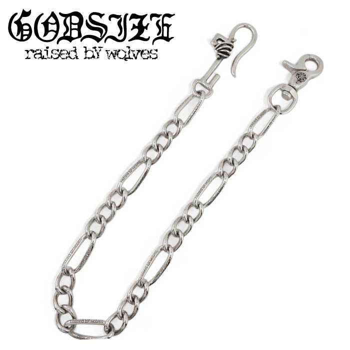 【GODSIZE ゴッドサイズ】FIGARO WALLET CHAIN / ゴッドサイズ フィガロ ウォレットチェーン