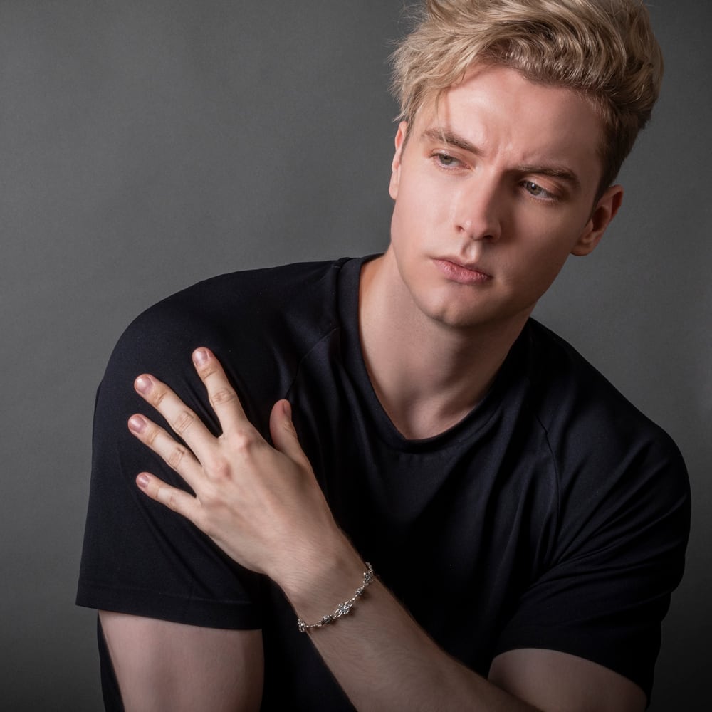 【Artemis Kings アルテミスキングス】AKB0034 アイアンクロスブレスレット