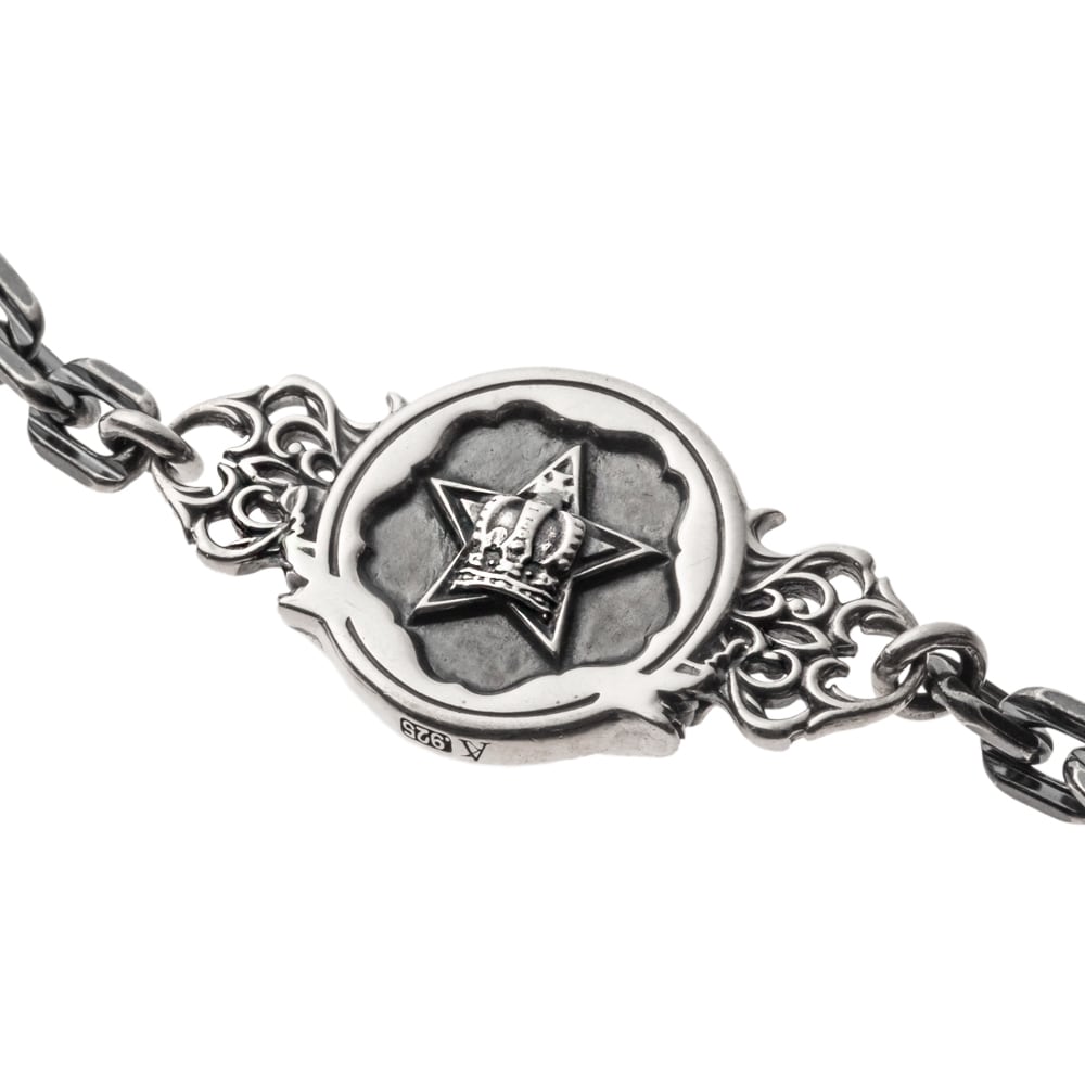 【Artemis Kings アルテミスキングス】AKB0033 幸せのクラウンコインブレスレット