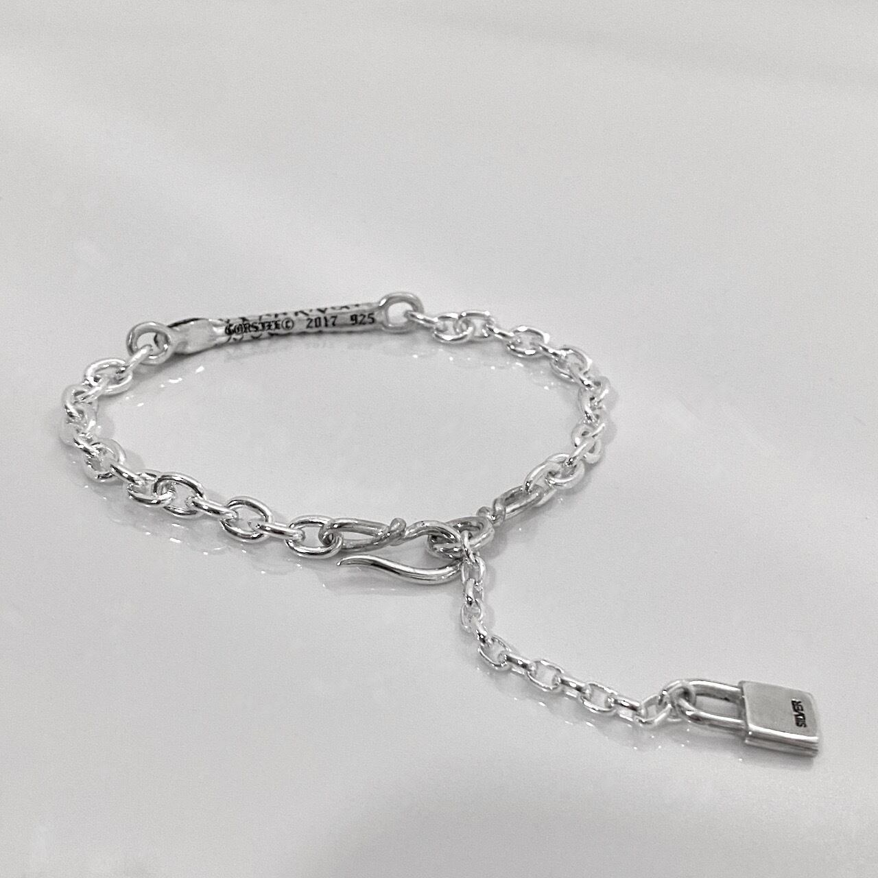 【GODSIZE ゴッドサイズ】GS-CLCB-002 SNAKE CHAIN BRACELET / スネークチェーンブレスレット