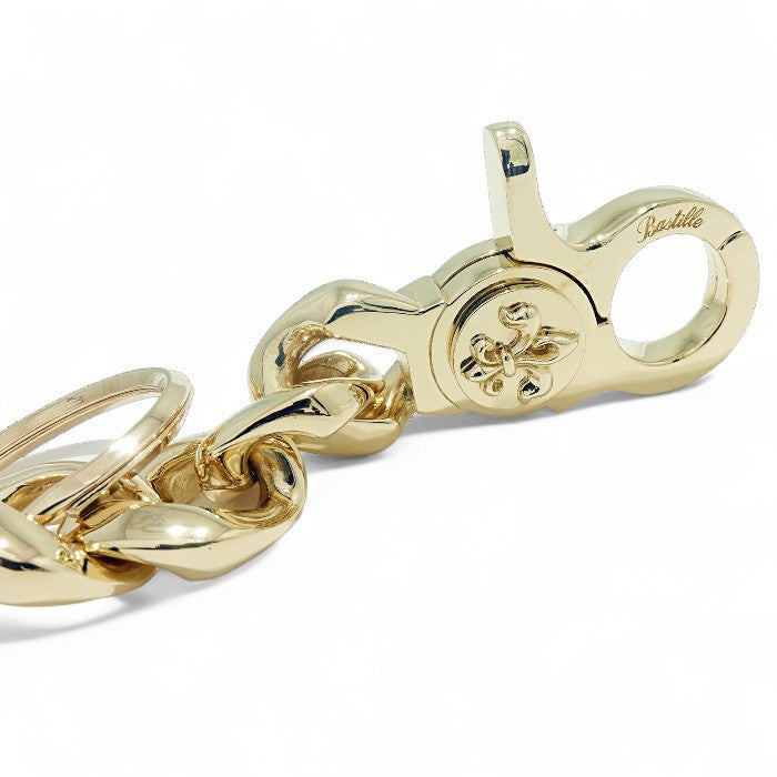 【Bastille バスティーユ】BHAK-004 : Classic Lily Key Chain-Brass クラシックリリーキーチェーン
