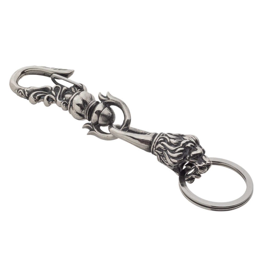 【Artemis Classic アルテミスクラシック】ACK0055 ライオンカラビナキーホルダー