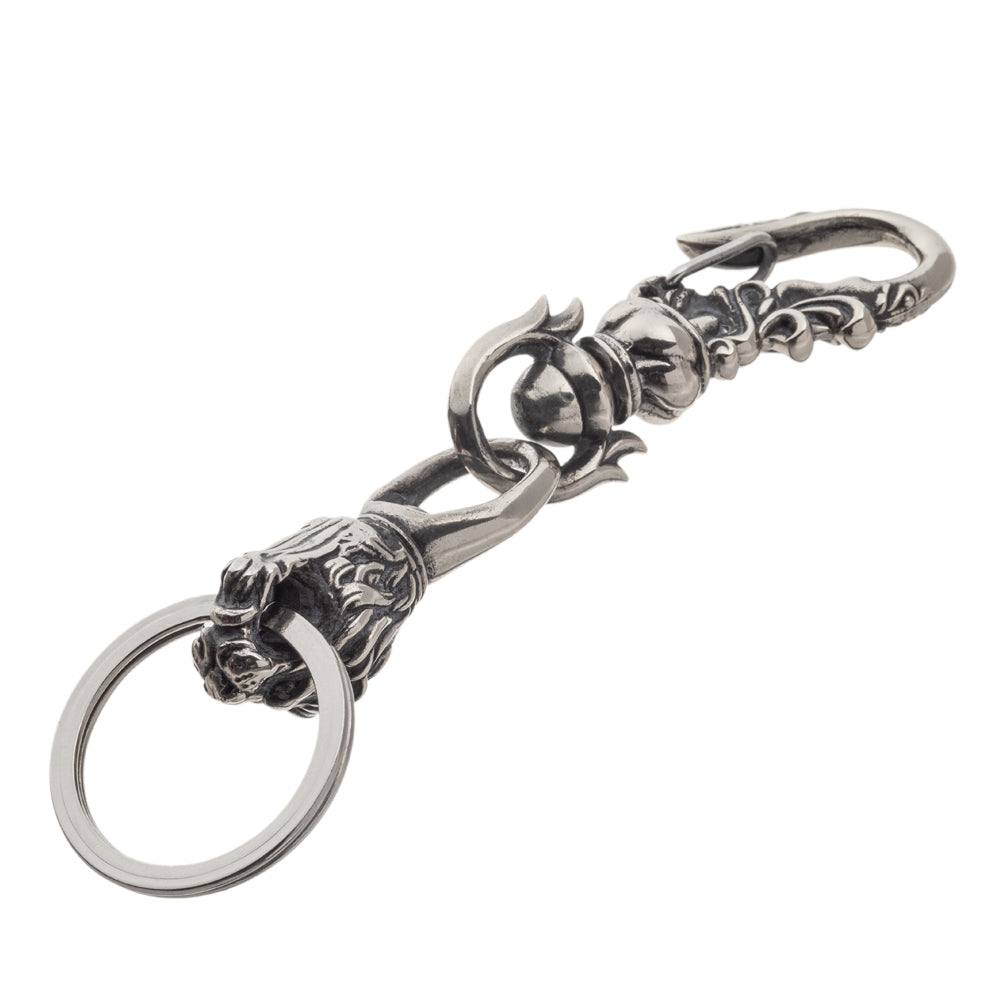 【Artemis Classic アルテミスクラシック】ACK0055 ライオンカラビナキーホルダー