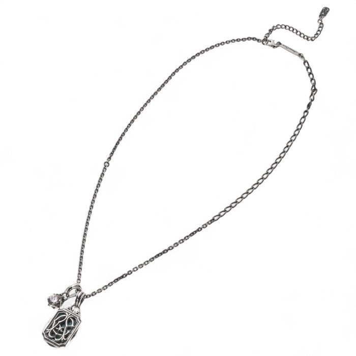 【Artemis Classic アルテミスクラシック】 ACP0377 ダブルモノグラムペンダント 50cmマルチデザインチェーン