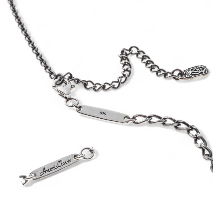 【Artemis Classic アルテミスクラシック】 ACP0377 ダブルモノグラムペンダント 50cmマルチデザインチェーン