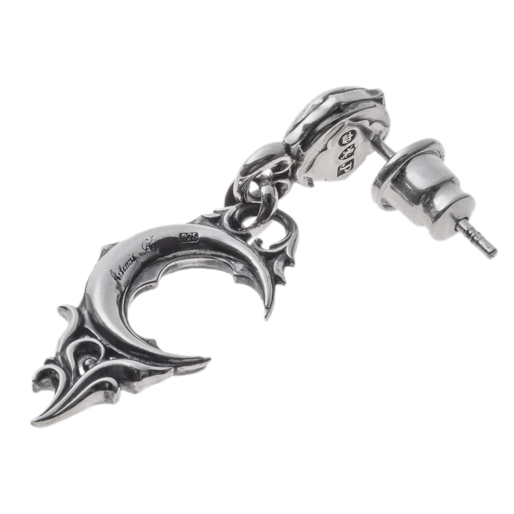 【Artemis Kings アルテミスキングス】AKE0129 ニュームーンハートピアス