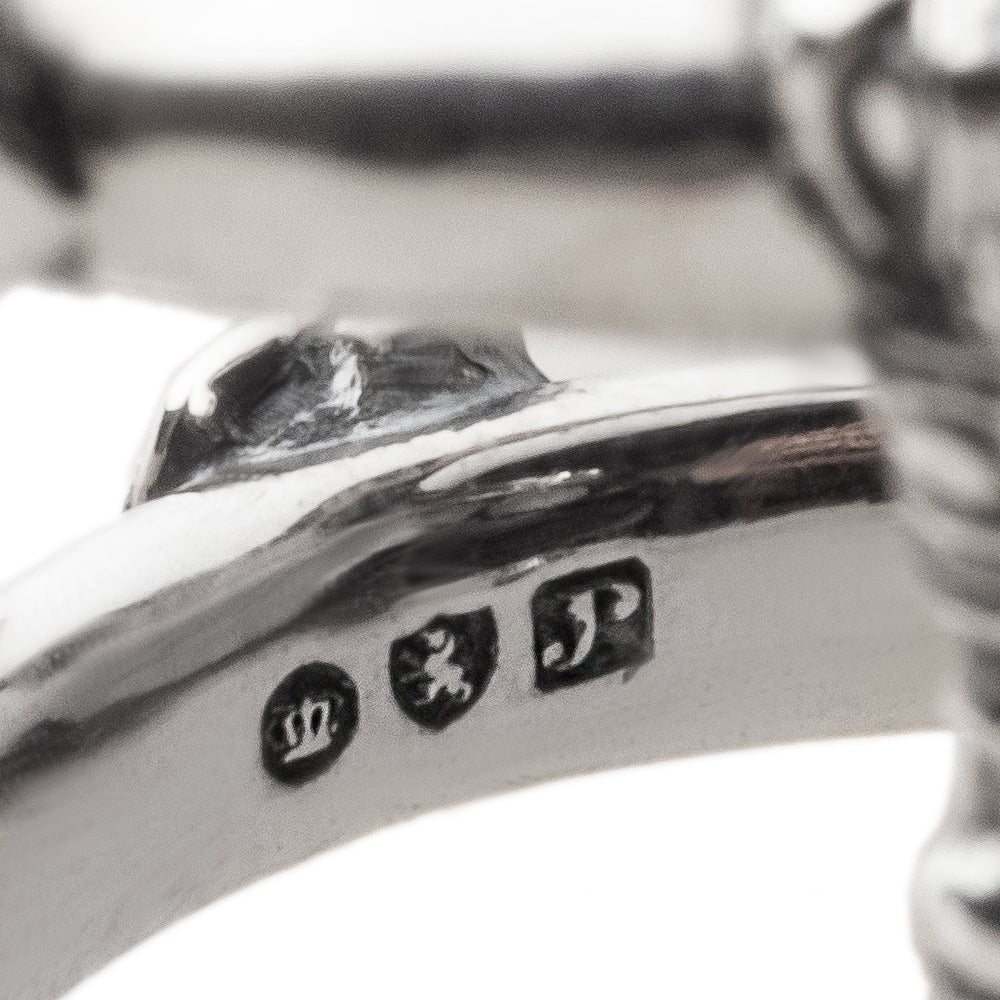 【Artemis Kings アルテミスキングス】AKE0130 オニキスローズスターイヤーカフ