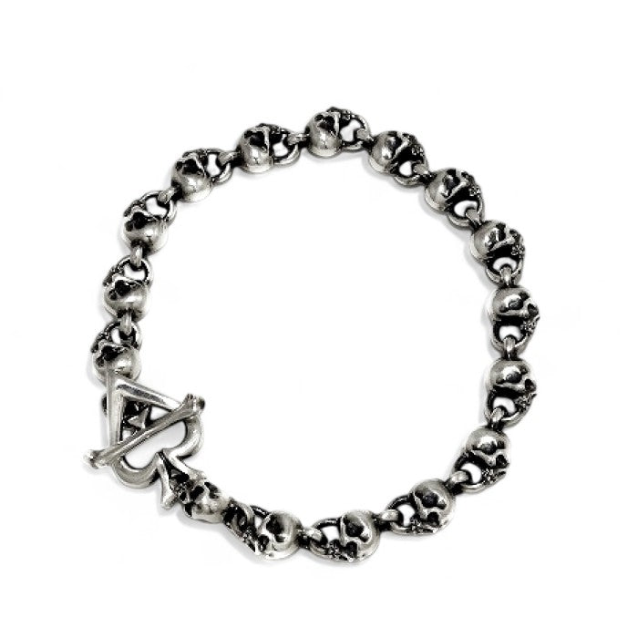 【Rat Race ラットレース】ASB-5 L.K.C Skull Bracelet