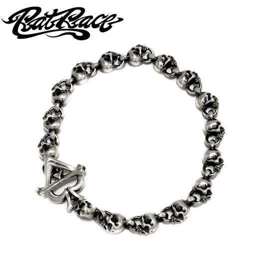 【Rat Race ラットレース】ASB-5 L.K.C Skull Bracelet