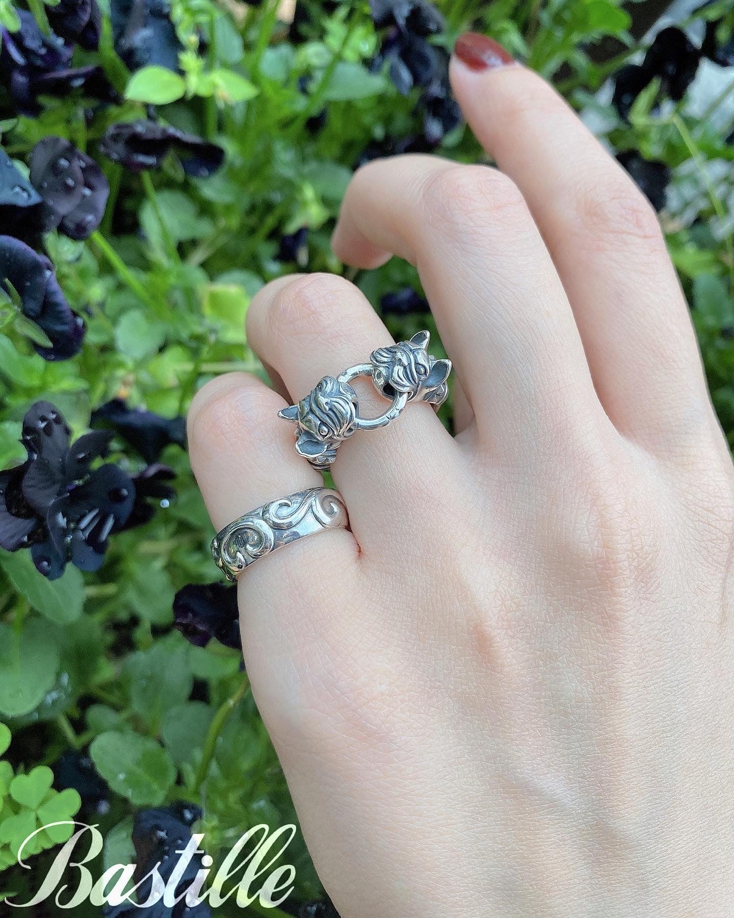 【Bastille バスティーユ】BHAR-029：Le chien Ring ルシアンリング