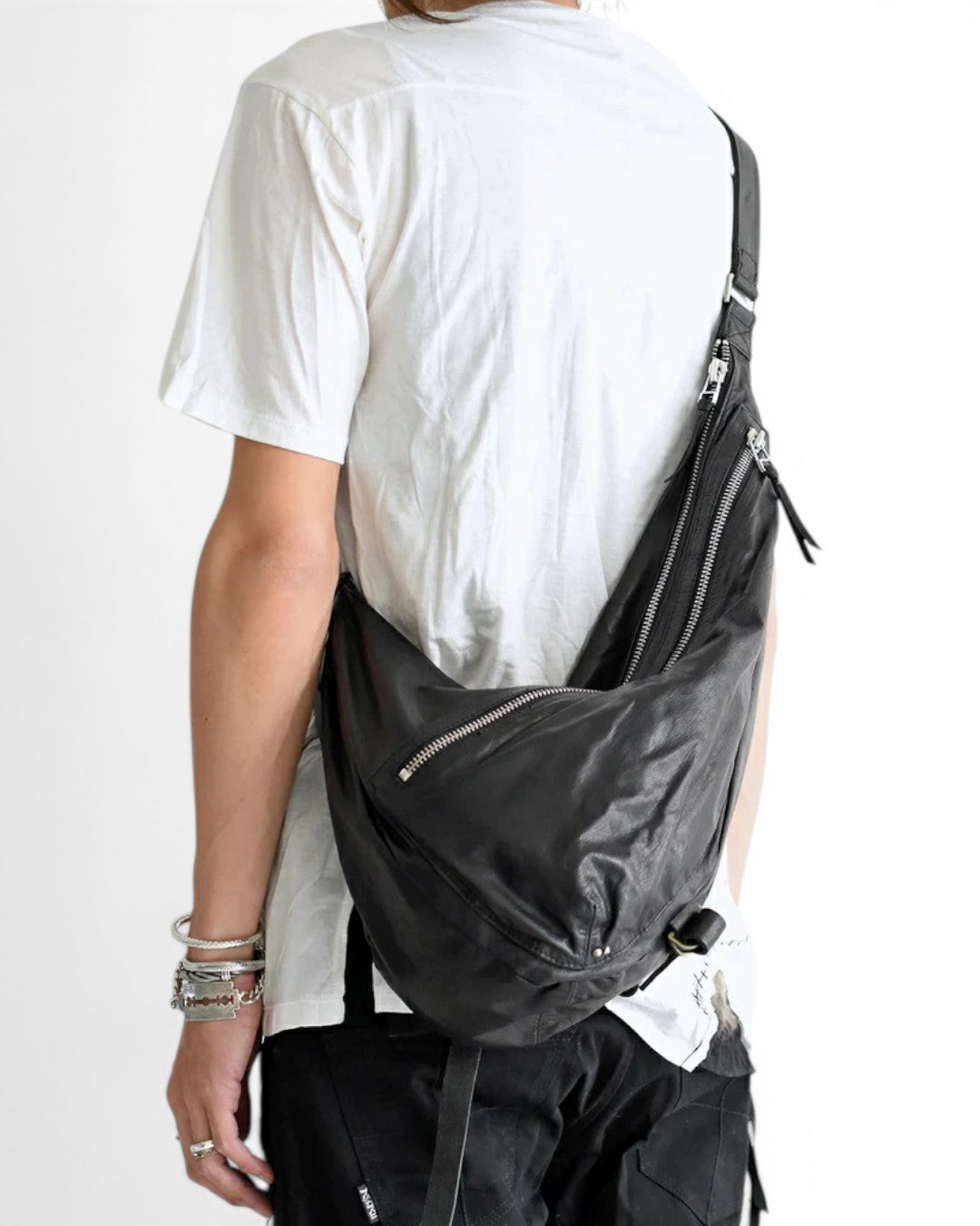 【KMRii ケムリ】1901-BG01 ダブルジップ L.A Bag