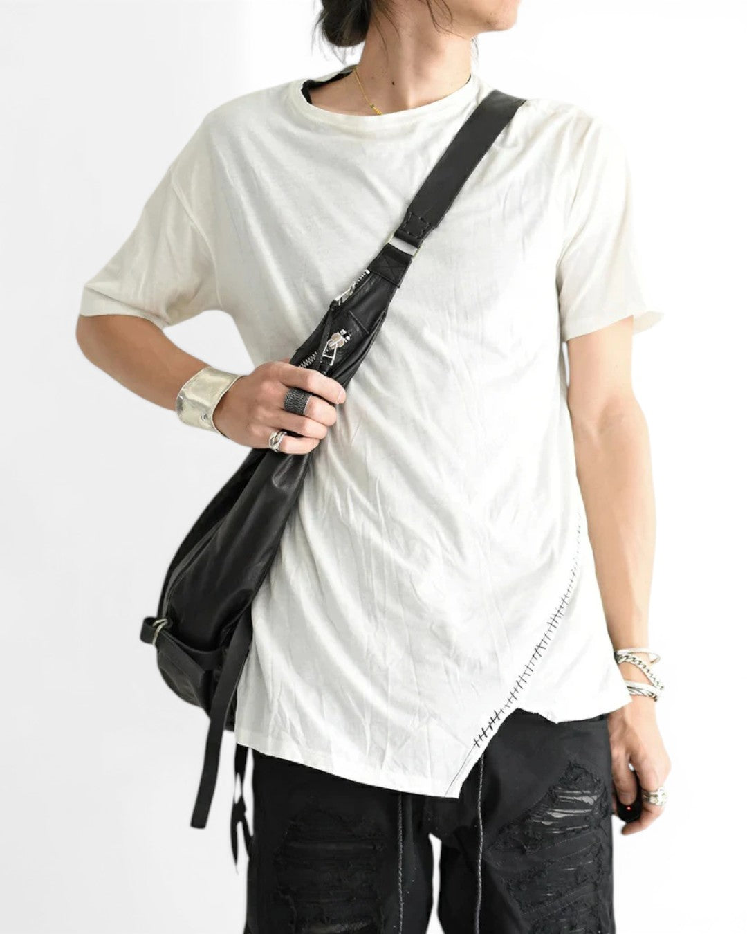 【KMRii ケムリ】1901-BG01 ダブルジップ L.A Bag
