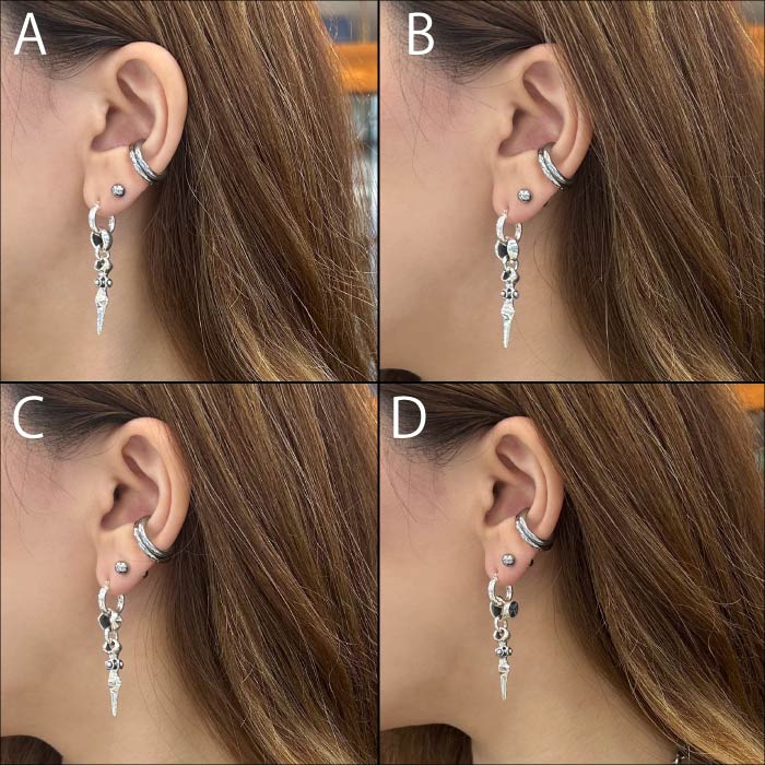 【deaf breed デフブリード】-925-限定ピアス ９HP-1