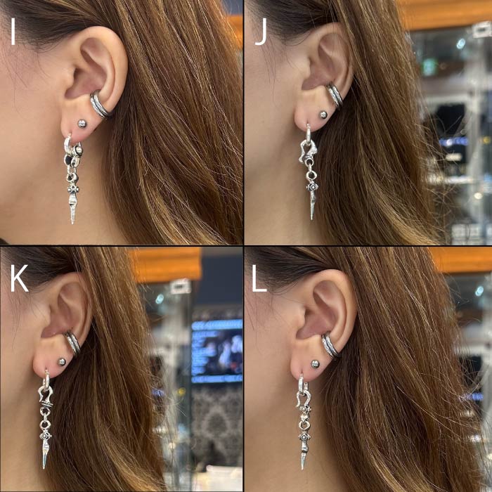 【deaf breed デフブリード】-925-限定ピアス ９HP-1