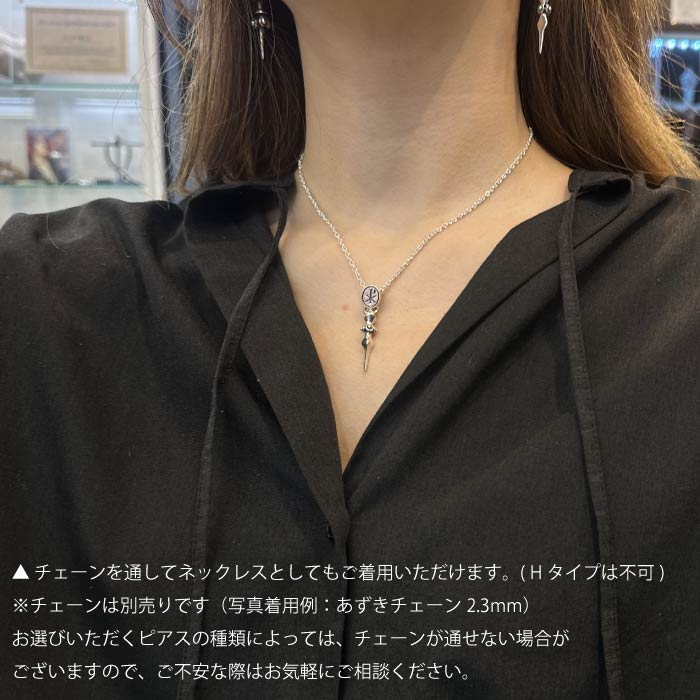 【deaf breed デフブリード】-925-限定ピアス ９HP-1