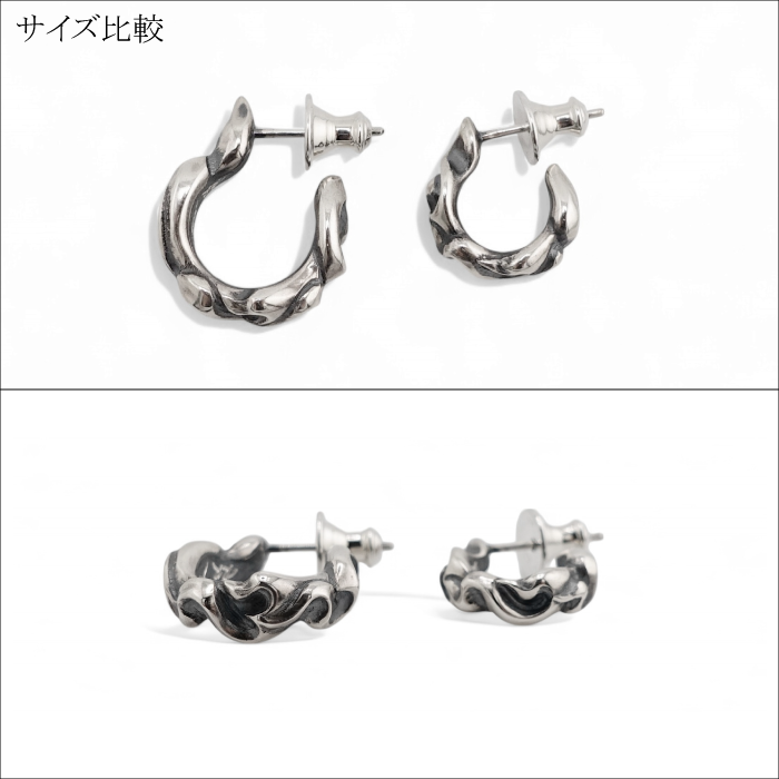 【Rat Race ラットレース】Rise Flare Hoop Pierce L ライズフレアフープピアスＬ