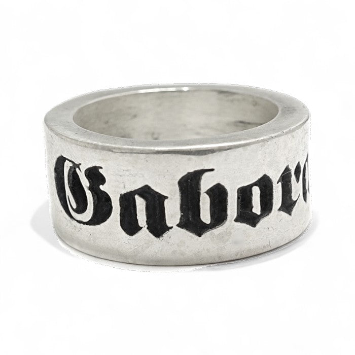 【Gaboratory ガボラトリー】Wide Gaboratory Logo Ciger Band Rng ワイドガボラトリーロゴシガーバンドリング