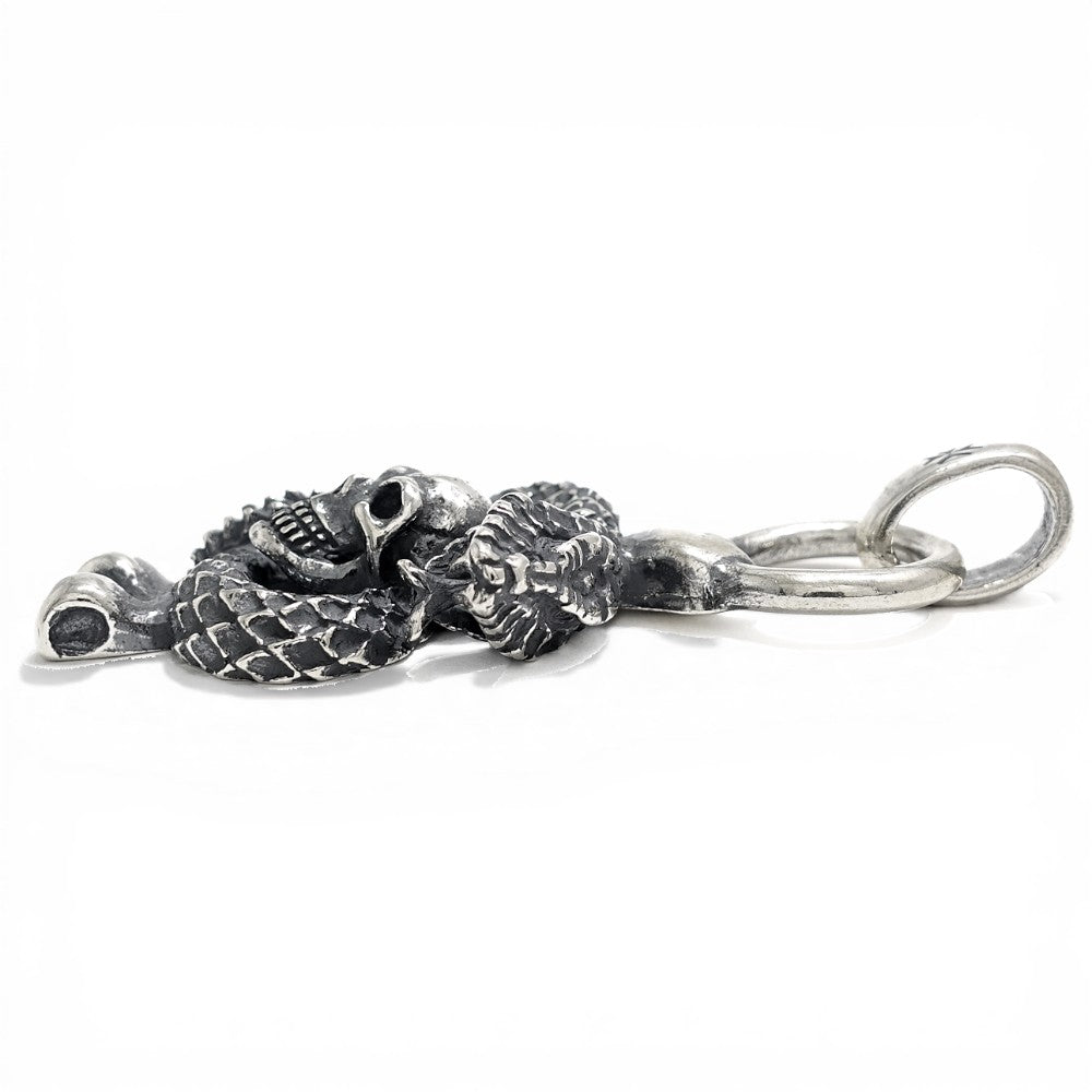 【Gaboratory】Skull on snake pendant/H.W.O option (Limited item)