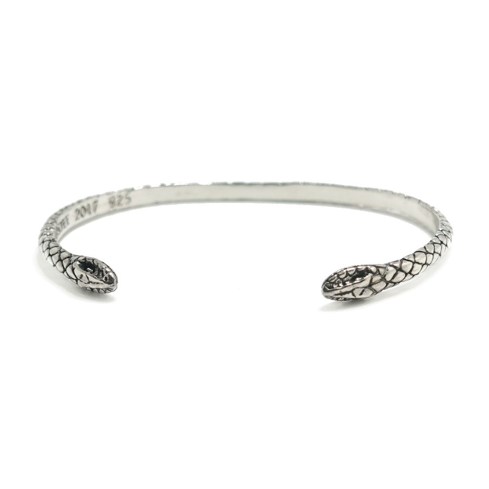 【GODSIZE ゴッドサイズ】GS-1310B TWO HEADED SNAKE BANGLE