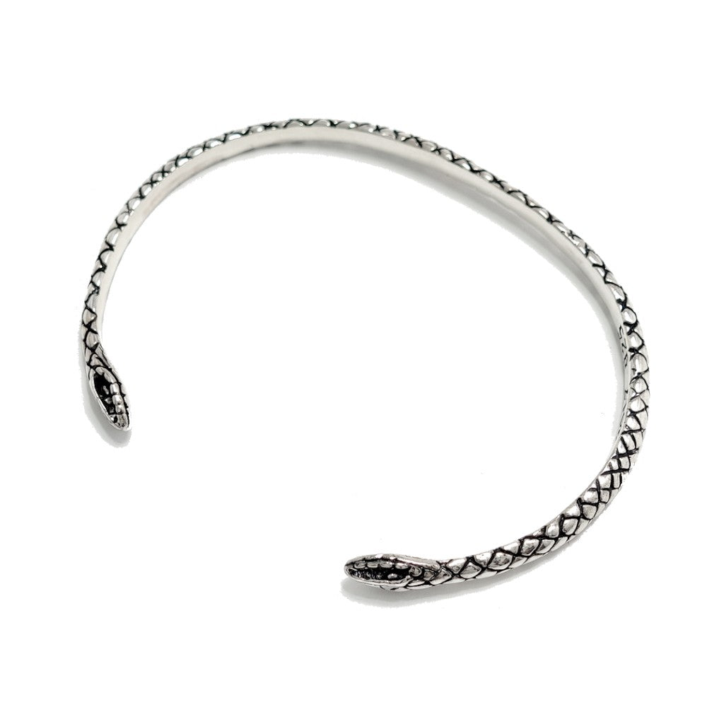 【GODSIZE ゴッドサイズ】GS-1310B TWO HEADED SNAKE BANGLE