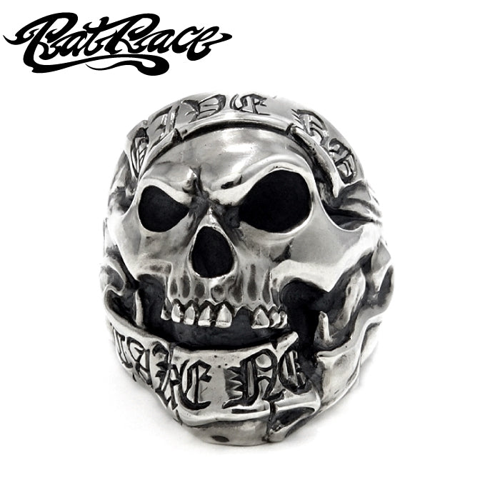 【Rat Race ラットレース】GTSR-1 Give No Take No Skull Ring 1 ギブノーテイクノースカルリング