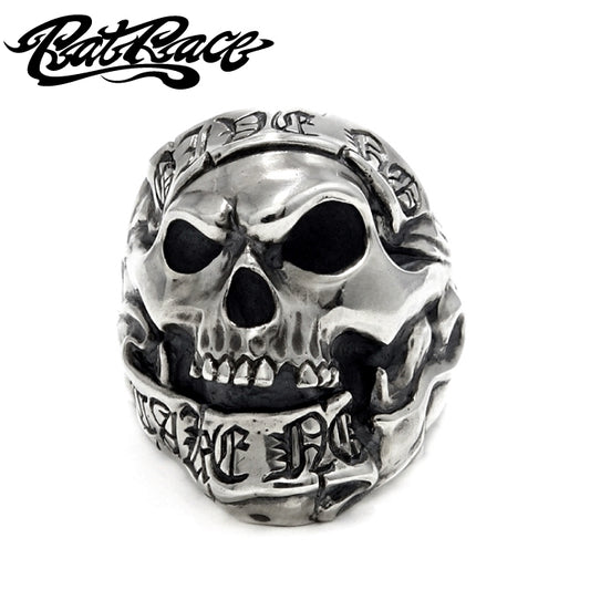 【Rat Race ラットレース】GTSR-1 Give No Take No Skull Ring 1 ギブノーテイクノースカルリング