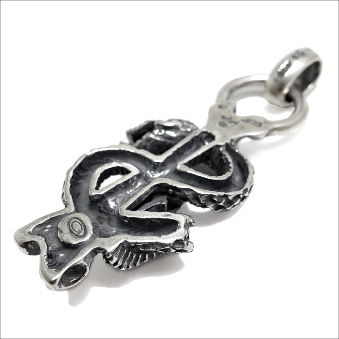 【Gaboratory】Skull on snake pendant/H.W.O option (Limited item)