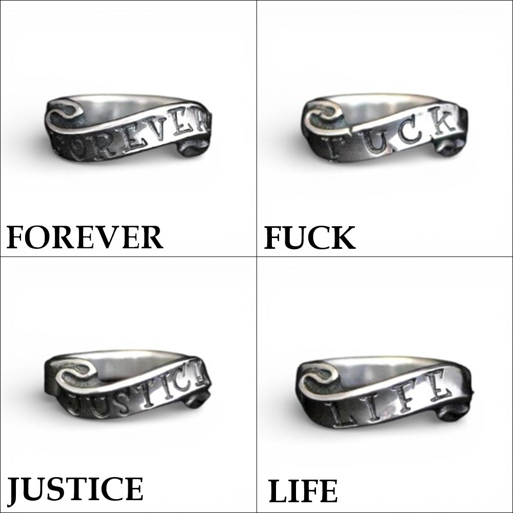 [Rock and Justice EDEN] Soul Ribbon Ring [EORR-1S]