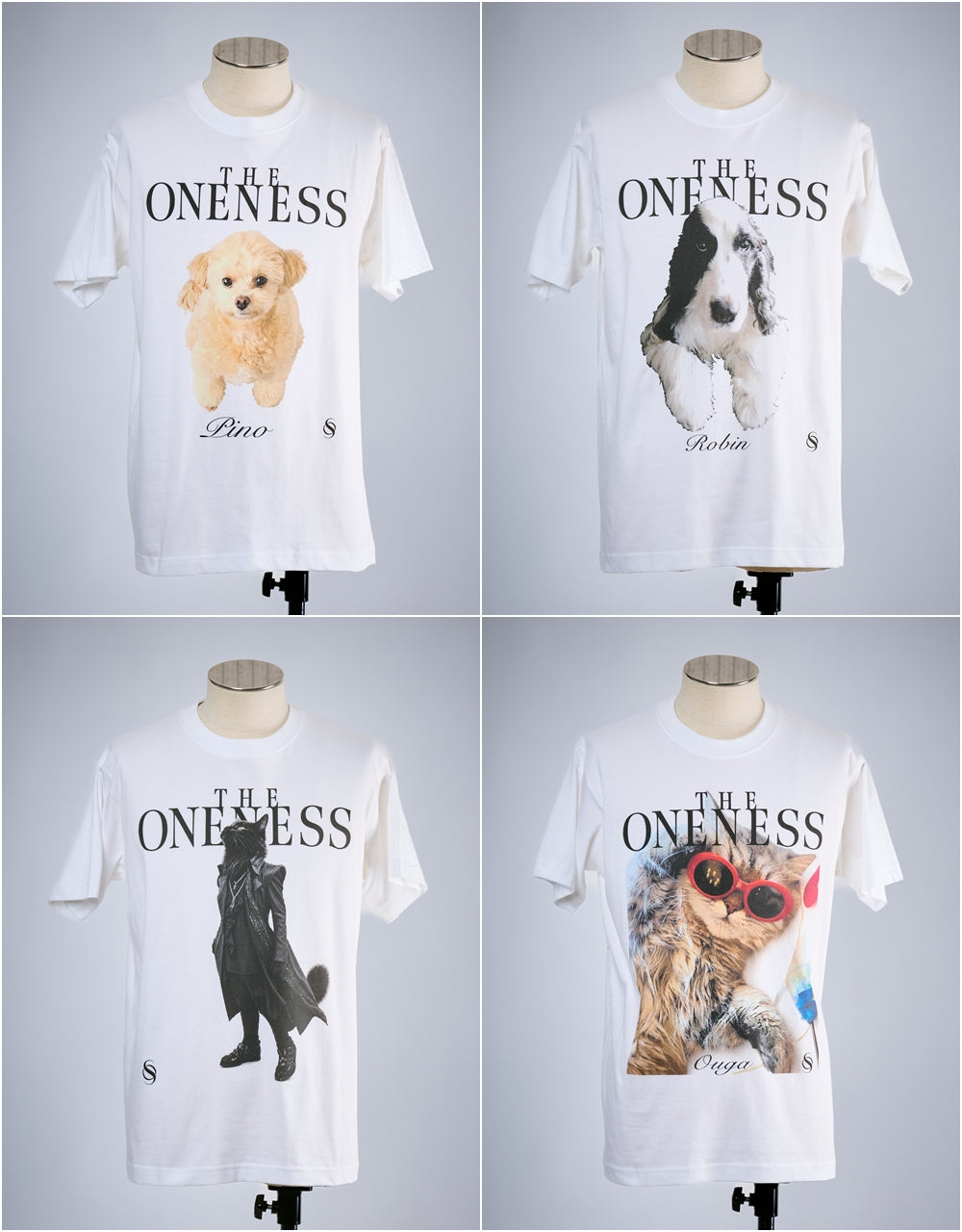 先行予約2-3月入荷予定【THE ONENESS ザ・ワンネス】OJ-OGB910 T-Shirt White  締切10/26 犬猫保護活動チャリティー