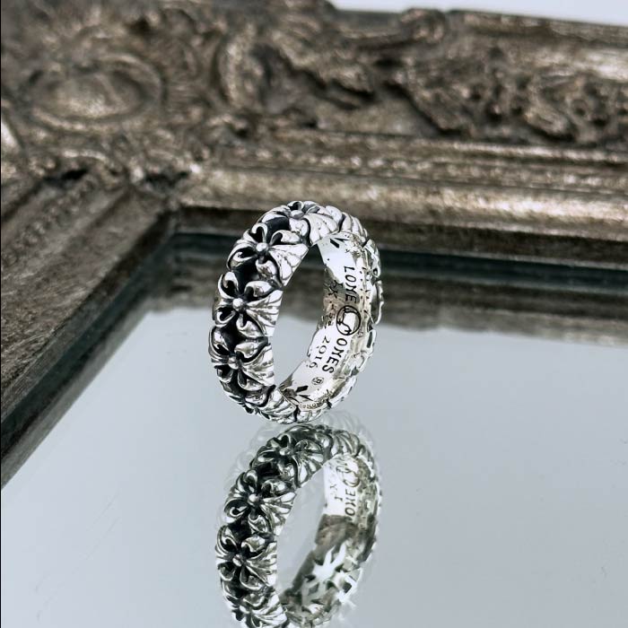 【LONE ONES ロンワンズ】MFR-0108 Chrome Ring
