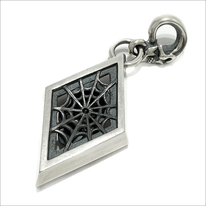 【Rat Race ラットレース】RAWT-2S Diamond With Skull Top スカルネックレス