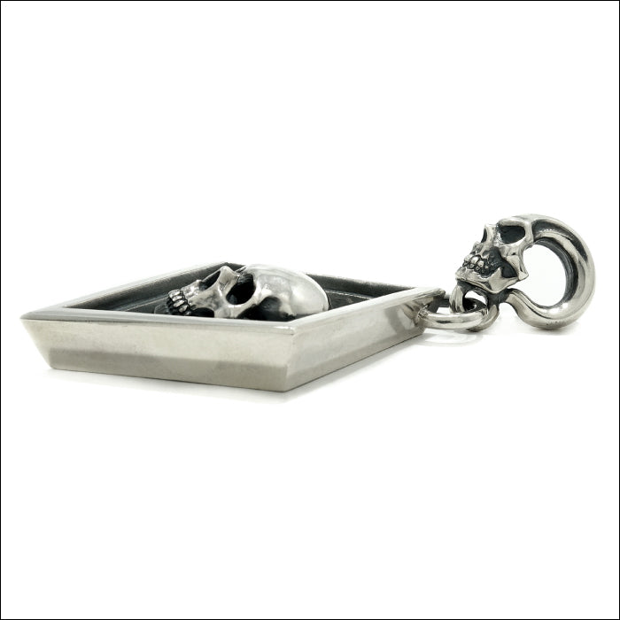 【Rat Race ラットレース】RAWT-2S Diamond With Skull Top スカルネックレス