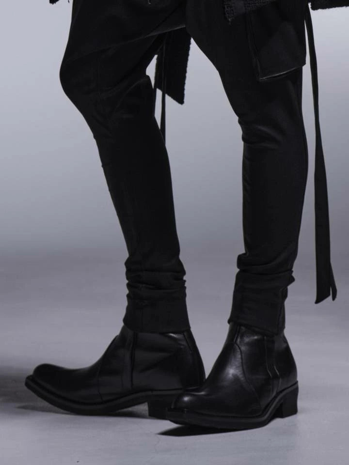 【kiryuyrik キリュウキリュウ】KU-HS70-799Middle Boots Cow Hide