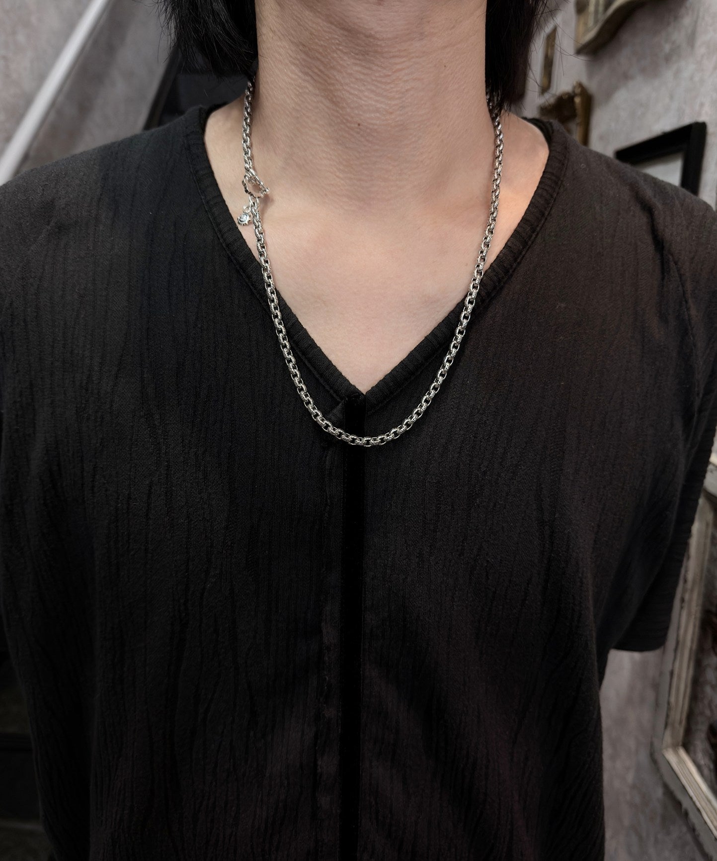 【STARLINGEAR】STN024S Small Texture Link Chain