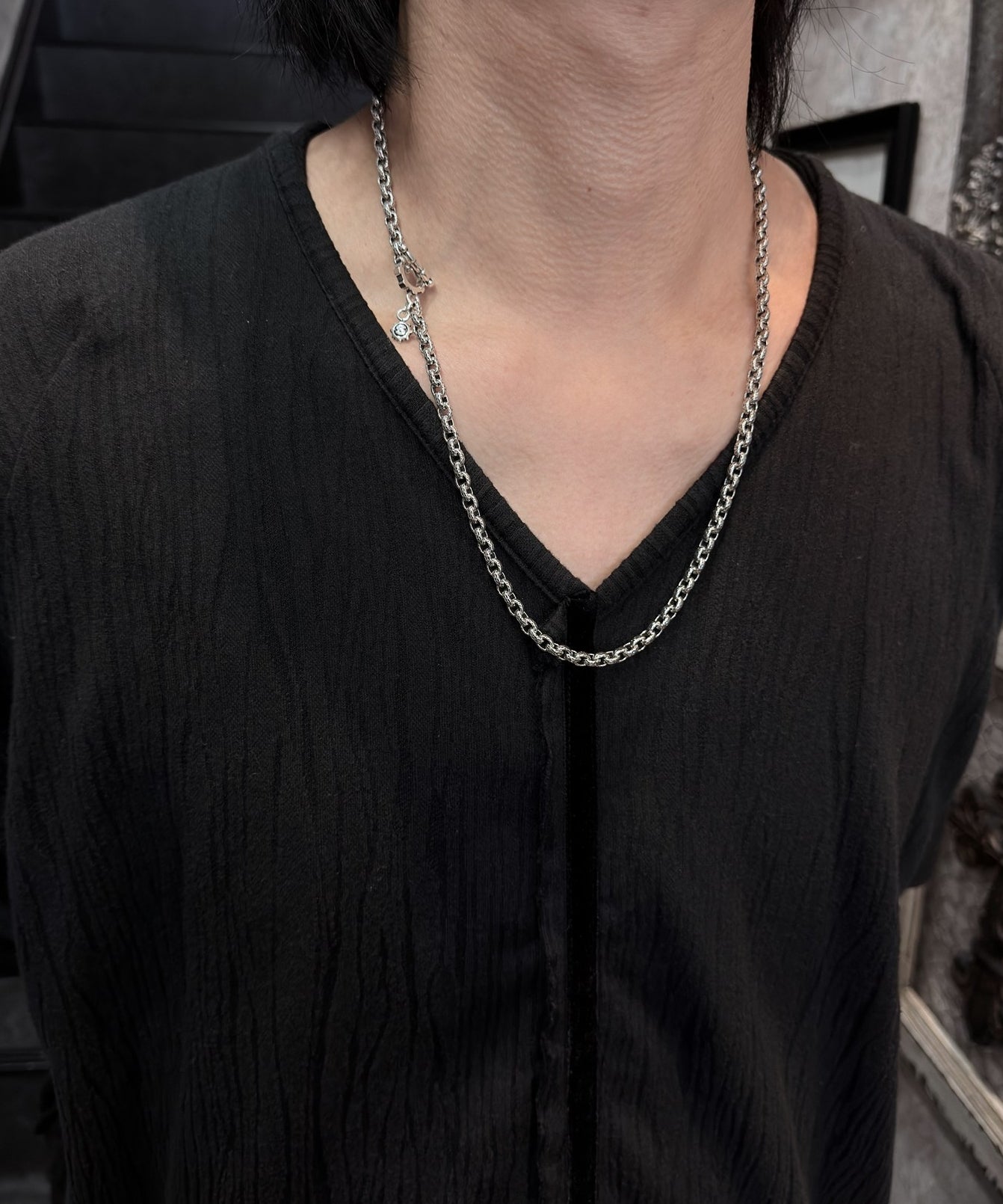 【STARLINGEAR】STN024S Small Texture Link Chain