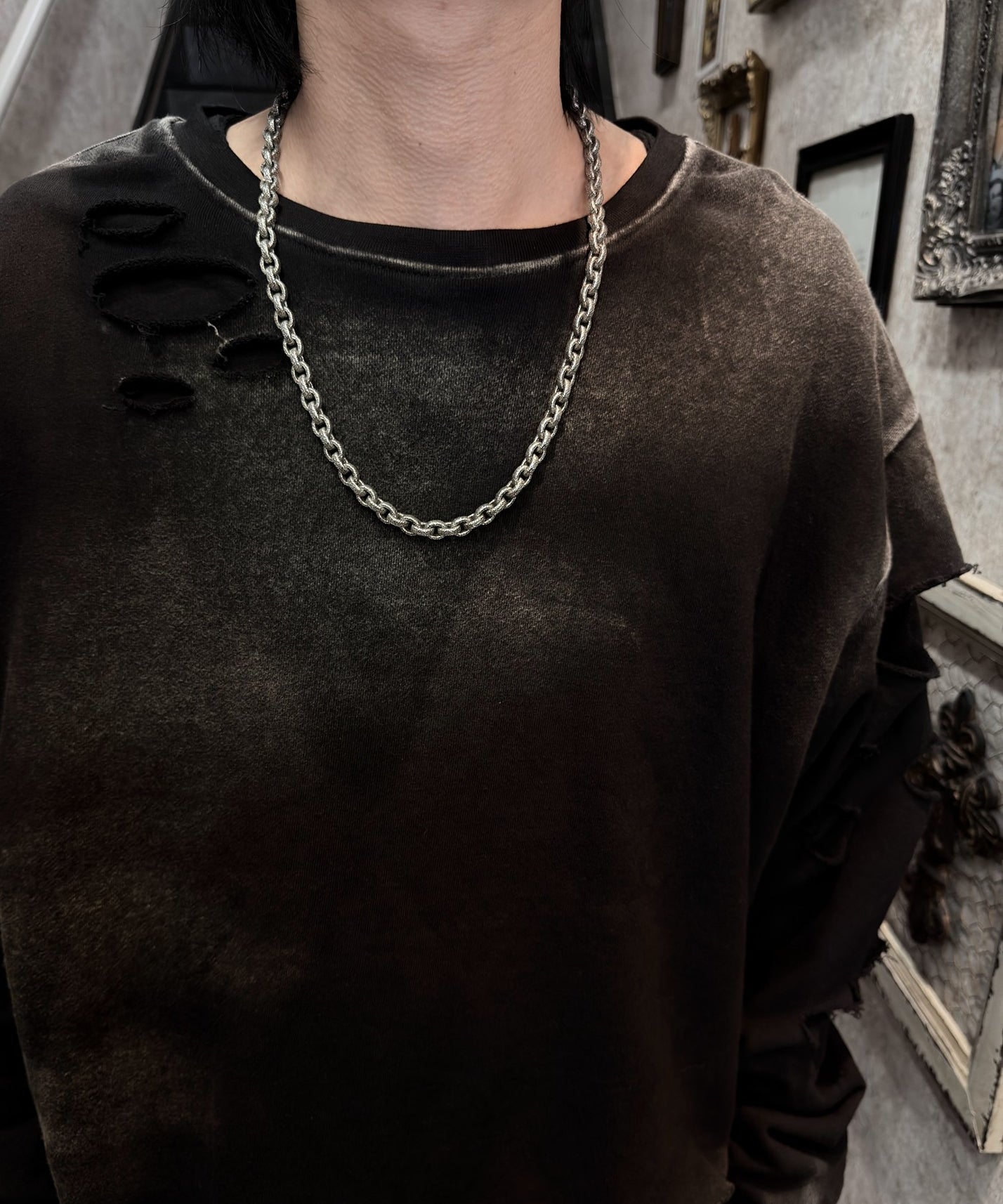 【STARLINGEAR】STN024L Large Texture Link Chain