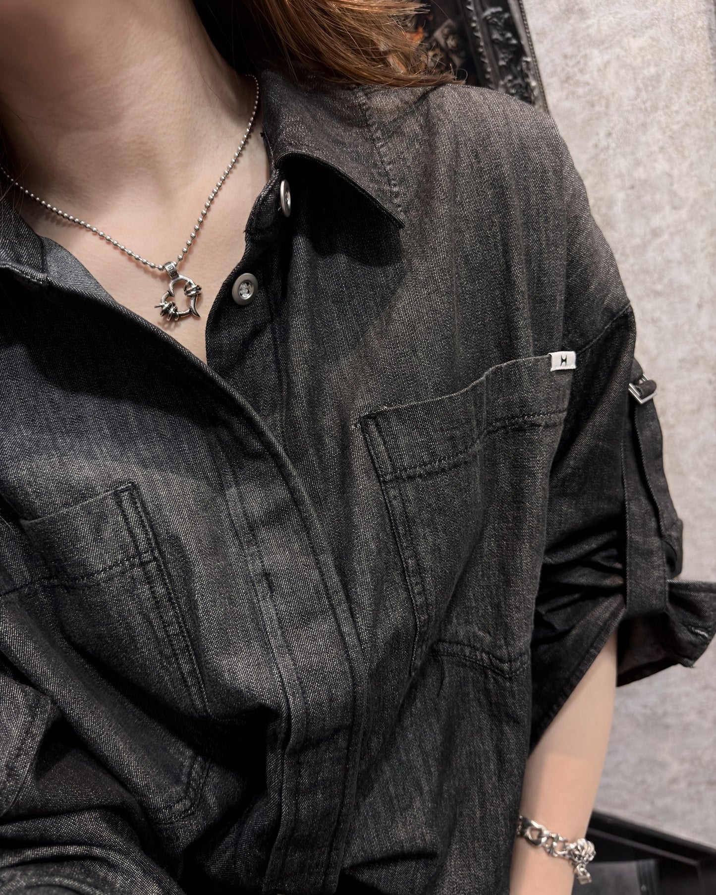 【GODSIZE ゴッドサイズ】GS690PD THORNY HEART [SMALL] ソーニーハート S ペンダント