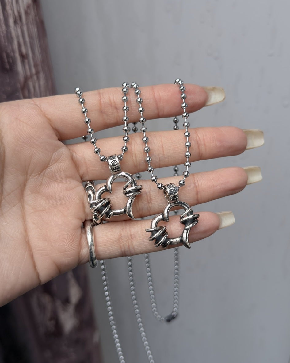 【GODSIZE ゴッドサイズ】GS690PD THORNY HEART [SMALL] ソーニーハート S ペンダント