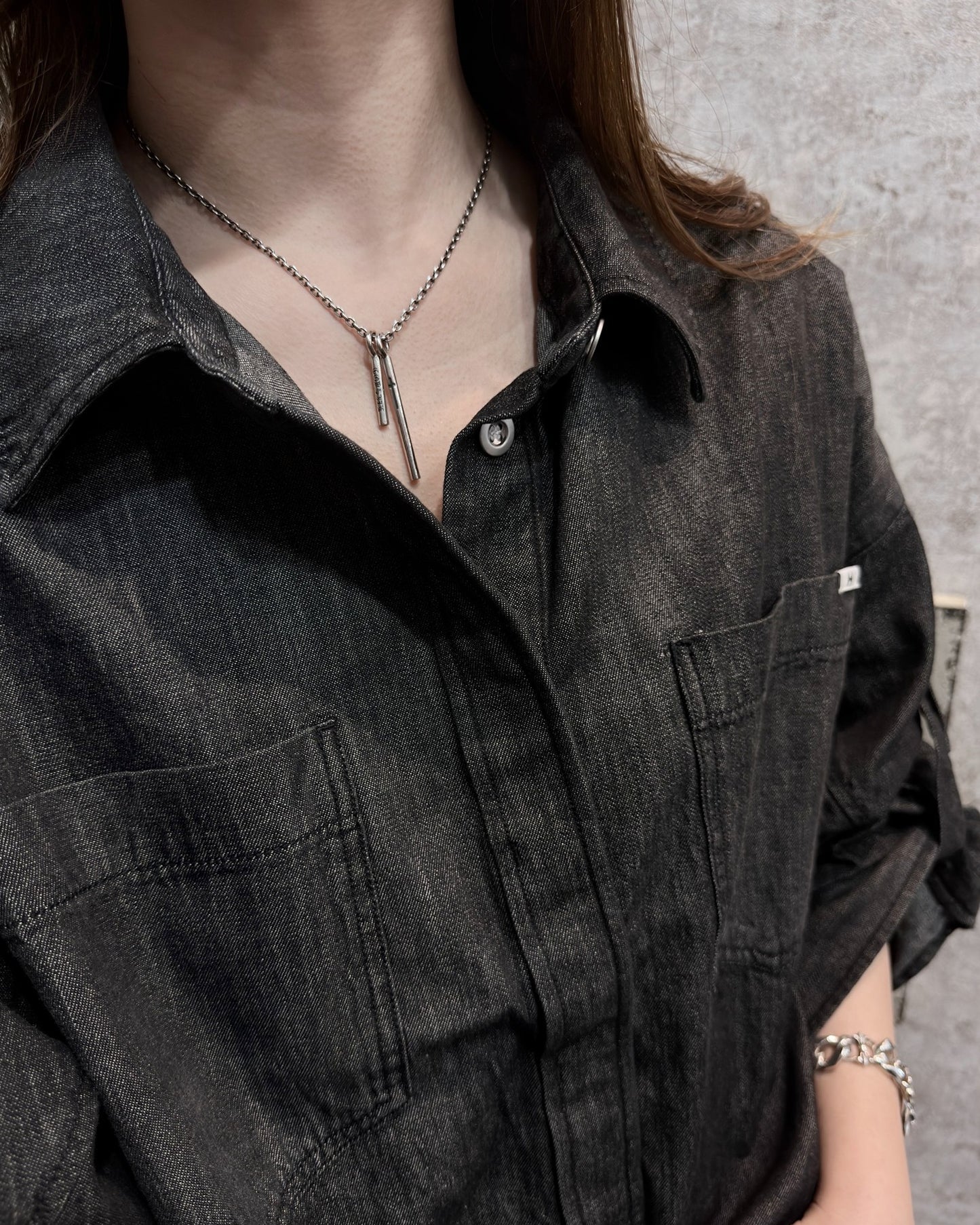 【GODSIZE ゴッドサイズ】GS692PD VOID STICK [LOGO] ヴォイドスティック [ロゴ] ペンダント