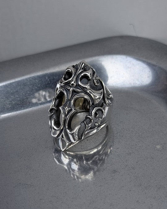 【FAL Who All Rough】FA-R-0058 Bloodless Cross Ring