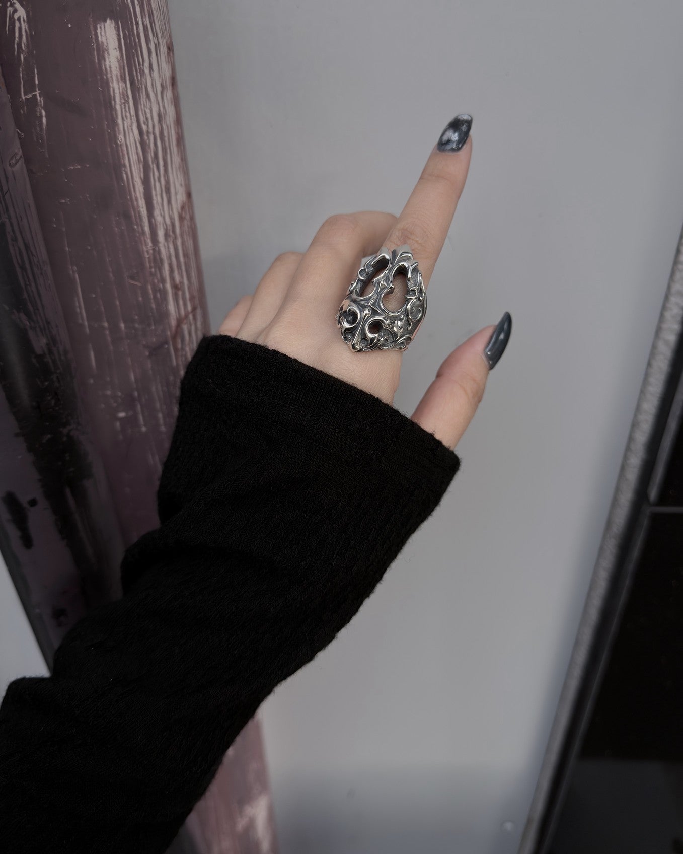 【FAL Who All Rough】FA-R-0058 Bloodless Cross Ring